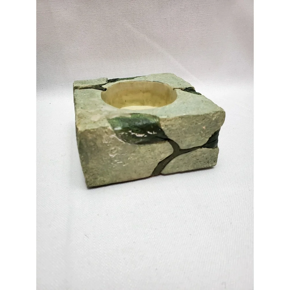 Vintage Papel Giftware‎ Tea Light Candle Holder * STUNNING Colors And Bird Theme